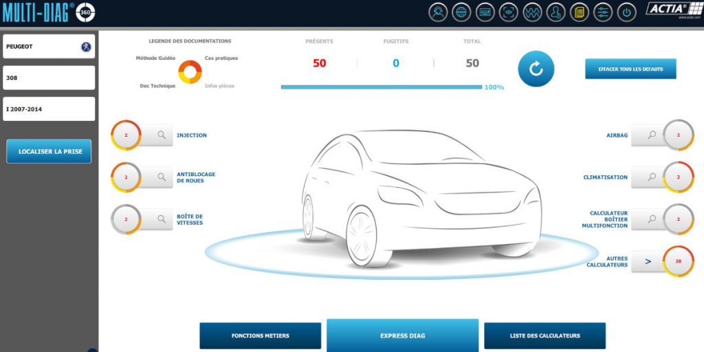 multi-diag 360, multidiag, 360, actia, diagnostic multimarque